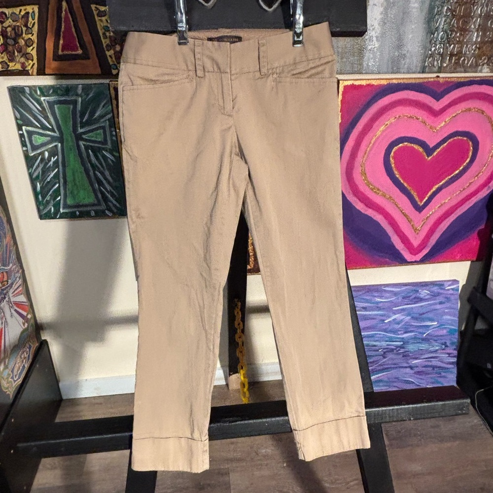 Outback Red Beige Straight Leg Pants